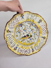 ASSIETTE AJOURÉE EN FAÏENCE