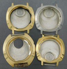 Mens watch case parts lot