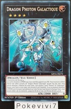 Carte YU-GI-OH! DRAGON PHOTON GALACTIQUE MP24-FR070 Secret Rare NEUF