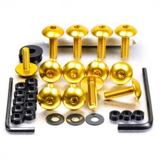 Kit visserie carenage en aluminium GSXR1000 K7-K8 Or
