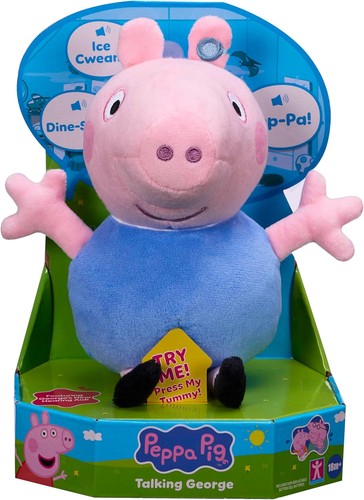 Peluche parlant george de - parlant,