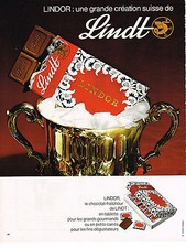 PUBLICITE  1971   LINDT