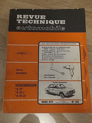 Revue technique auto rta - technique,