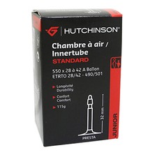 CHAMBRE A AIR HUTCHINSON STANDARD 550X28 Ã  42 A Ballon Presta 32mm -