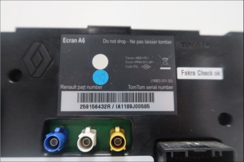 Ecran gps renault clio phase - ecran,