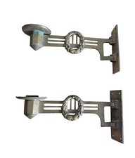 piano bougeoirs paire en