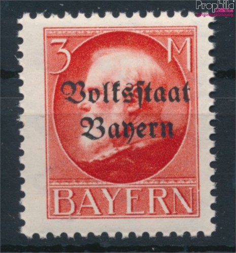 Timbres bavière 1919 130i - bavière, mi