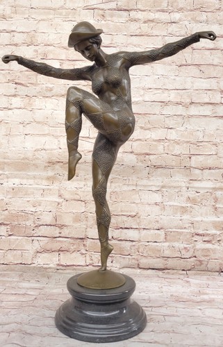 Chiparus signée statue - d.h.chiparus,