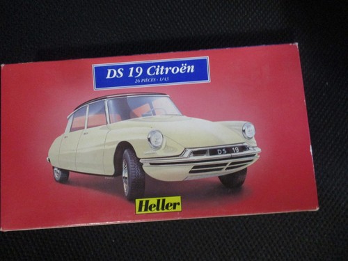 Maquette auto heller - auto, 1/43