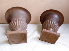 paire de petit medicis en fonte XIX°