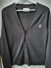 Zadig & Voltaire cardigan noir 100% laine Mérinos Taille S