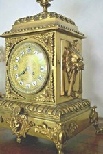 Magistrale pendule en bronze