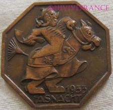 BG12522 -  INSIGNE BADGE carnaval FASNACHT 1933 - SUISSE