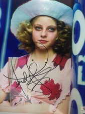 Jodie Foster - signed 8x10 COA GA - TAXI DRIVER 