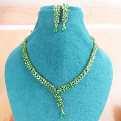 Parure collier boucles - collier,