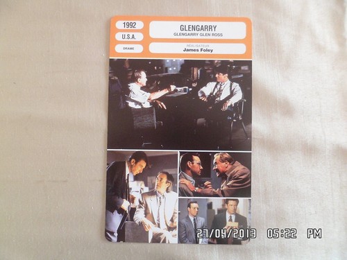 Carte fiche cinema 1992 - cinema,