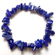 Bracelet de perles Lapis lazuli, pierre Naturelle, Sur mesure pour Homme, Femme