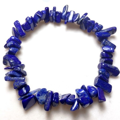 Bracelet perles lapis - bracelet,