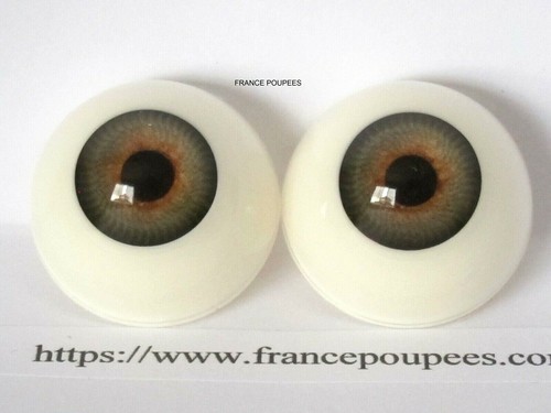 Yeux 12mm demi rond - yeux,