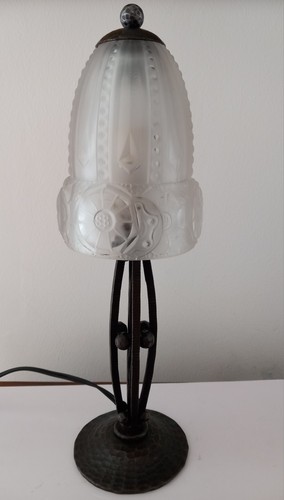 Lampe art déco muller - déco,