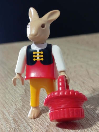 Playmobil figurine fille lapin - playmobil,