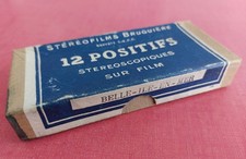 STEREOFILMS BRUGUIERE « BELLE-ILE-EN-MER » BOITE 12 POSITIFS STEREOSCOPIQUES