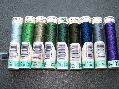 Ancienne bobine fil soie - fil, de