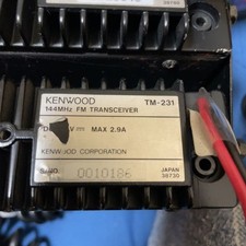 KENWOOD TM-231 TM-431 radio amateur set of 2 A656