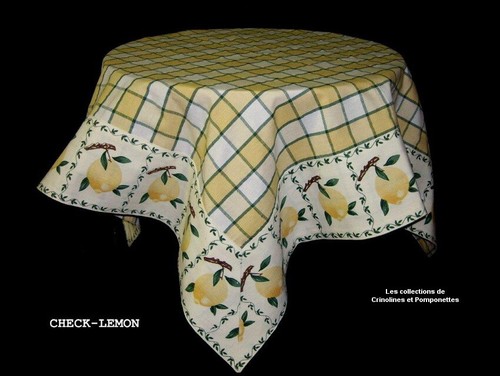 Nappe surnappe 85cm carree - surnappe,