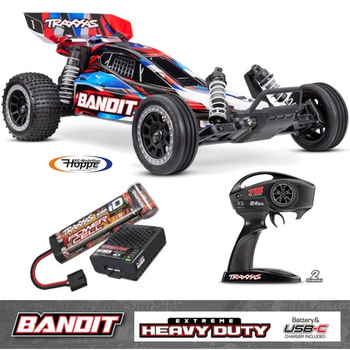 Traxxas trx24254 red bandit - trx24254-8-red,