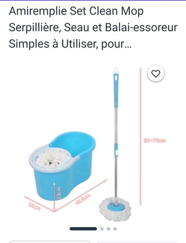 Seau balai essoreur - seau, +