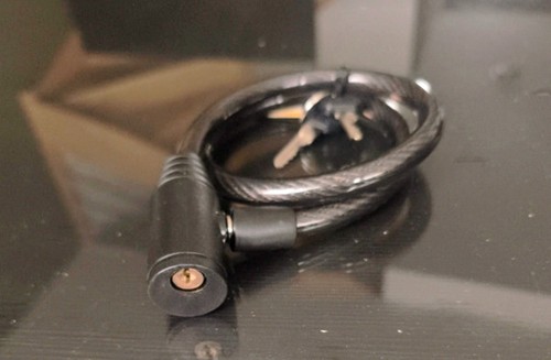 Cadenas antivol avec - 2, clés