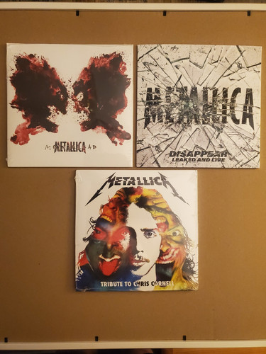 Metallica tour vinyles - metallica,