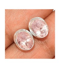 Boucles d'oreilles Morganite