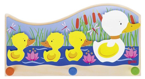Porte manteau famille - manteau, canard"