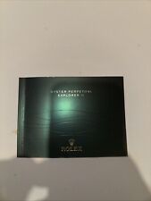 Notice Rolex Explorer 2 Anglais