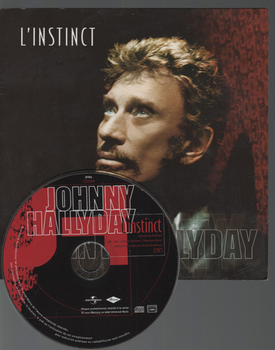 Johnny hallyday instinct cd - hallyday,