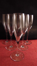 Service de 6 flutes a champgne