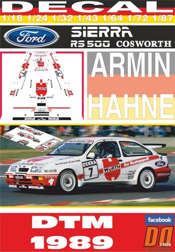 Decal ford sierra - decal,