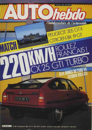 Auto hebdo 438 09 - hebdo, n°438