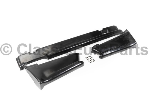 Rear bumper valance spoiler