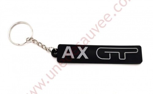 Porte clé citroën noir - porte-clÉ, gt