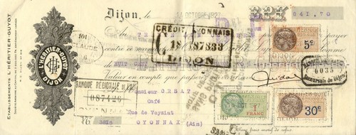 Heritier guyot dijon 1927 - l'heritier,