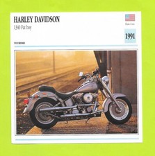 Fiche moto - Harley Davidson - 1340 Fat boy