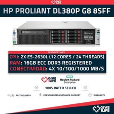 Rack serveur HP DL380P G8 8SFF