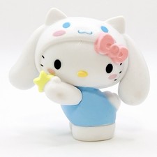 Mini figurine mascotte Sanrio Hello Kitty costume cannelle Gacha anime Japon
