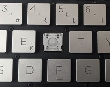 Touche de Clavier Argenté FR pour HP ENVY X360 15-EP / 15-ES / 15-EU