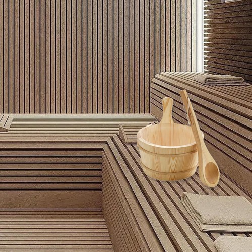 Tonneau sauna bois de - bois,