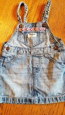 OshKosh B'Gosh 18M Girls Denim Jumper Dress