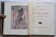 Les poésies de Méléagre -